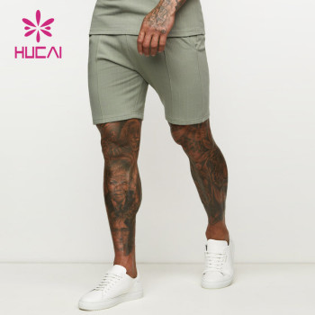 Custom Elastic Pockets Mens Sports Shorts China Manufacturer Fitness Apparel Supplier