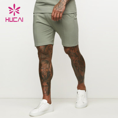 Custom Elastic Pockets Mens Sports Shorts China Manufacturer