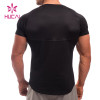 ODM Custom Elastic Slim Fit Mens T-shirt China Gym Wea Manufacturer