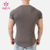 Custom Logo Bodybuilding Mens Workout T-shirt China Gym Wear Manufacturer