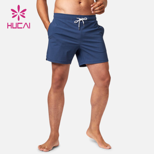 Custom Factory Manufacturer Mens Drawstring Double Layers Running Shorts Private Label