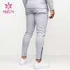 Custom Zipper Design  Gym Reflective  Mens Sweatpants Joggers Private Label