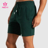 OEM Men Custom Four-Way Stretch Breathable Fabric Gym Shorts Factory Manufacturer