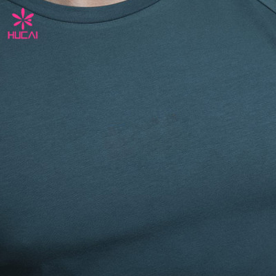 Custom Men Yoga Gym Fashion T Shirts Body Fit Sportswear China Factory Manufacturer
