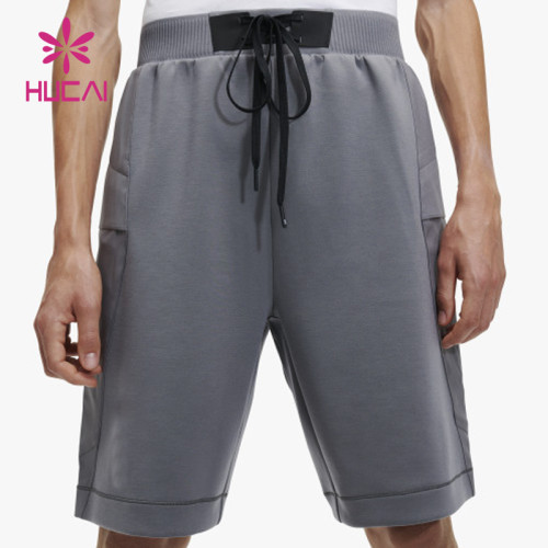 OEM Factory Manufacturer Mens Side Pocket Drawstring Shorts Sports Apparel Suppliers