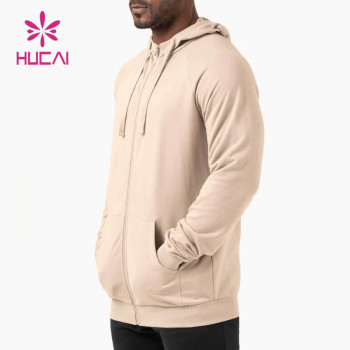 OEM Custom Manufacture Gymwear Zipper Mens Hoodies Sports Apparel Factory Suppliers