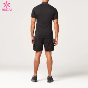 Custom Factory Manufacturer Gym Breathable Fit Fast Dry T Shirts Mens Gym Wear Suppliers