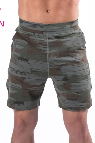 ODM Hight Quality Camouflage Color Mens Fashion Gym Shorts Fitness Clothing Manufacturer