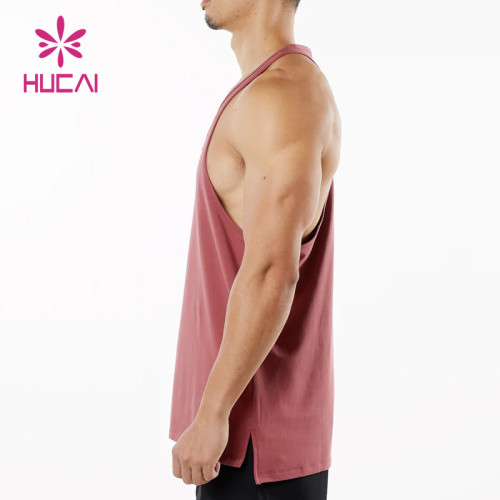 oem mens custom workout clothes plain gym lightweight tank tops factory manufacturer