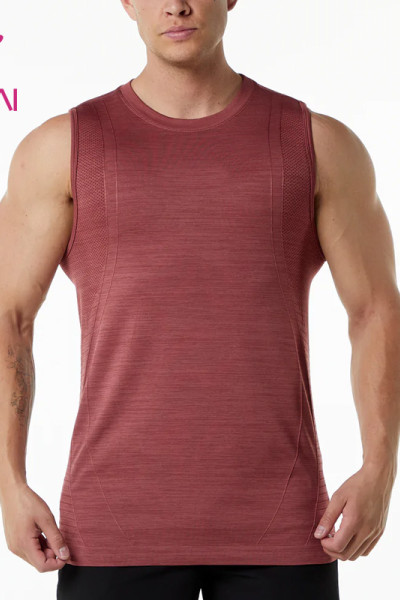 ODM custom workout clothes muscle stringer gym dri fit tank top men activewear suppliers