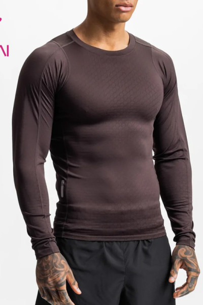 OEM Custom Men Activewear Long Sleeves Running Sweatshirts Factory Supplier