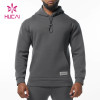 oem odm custom gym wear mens fashion fleece drawstring hoodies activewear suppliers
