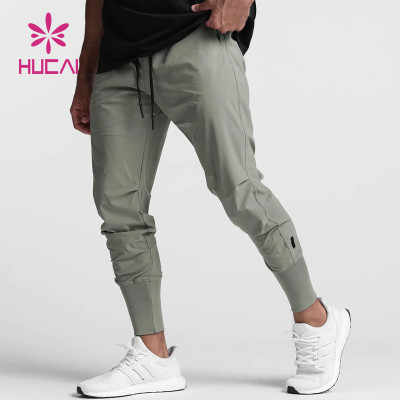 custom mens functional plain slim fit high performance running joggers sportswear supplier