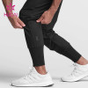 custom mens functional black slim fit high performance sports joggers activewear factory