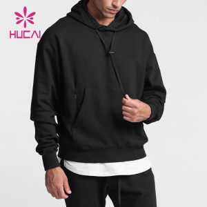 new design custom mens athletic gym wear functional hoodie manufactured in China