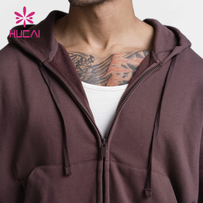 men hoodie custom logo high quality leisure fitness hoodie activewear factory