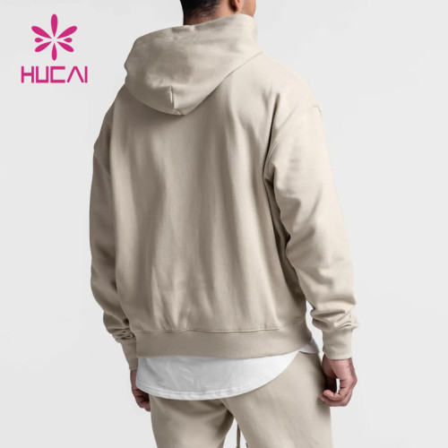 custom workout clothes logo high quality leisure premium hoodie activewear factory