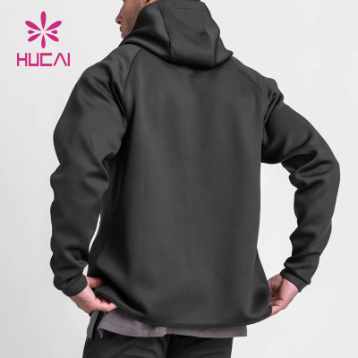 activewear custom high quality heavy weight mens long sleeve crew neck jcket suppliers