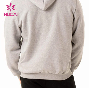 oem custom high quality fitness weight running full zip hoodie activewear suppliers