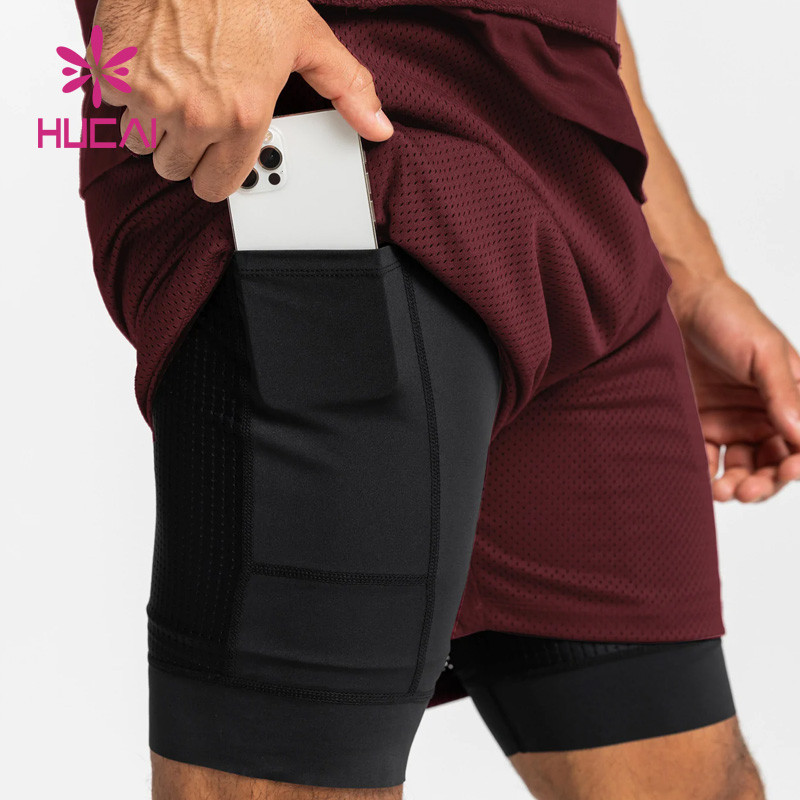 custom mens running shorts