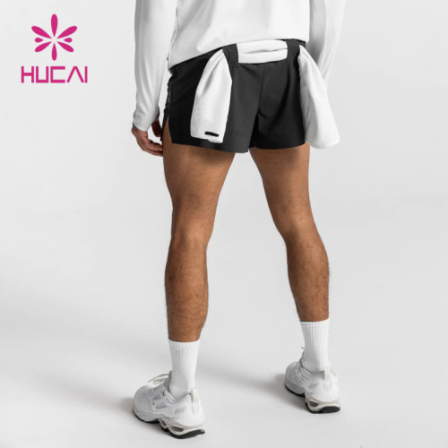 custom private label athletic workout breathable mens running gym shorts manufacturer