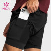 new design custom mens workout gymwear running shorts china clothes factory