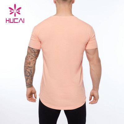 ODM OEM Custom Private Label Gym Fashion Fit T Shirts Mens Fitness Apparel Supplier
