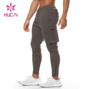 china manufacturer fashion side pocket mens fitness joggers gym pants for workout