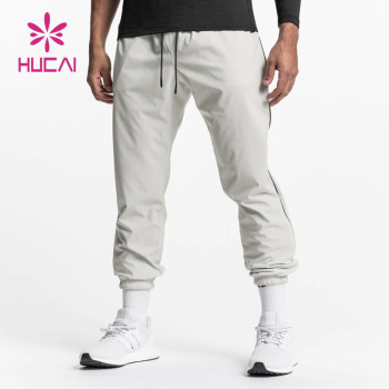 ODM Private Label Mens Nylon Spandex Gym Joggers For Sweatpants Fitness Running