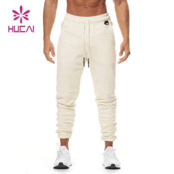 Custom Manufacture High Quality Mens Spandex Gym Joggers Running Sweatpants Low MOQ