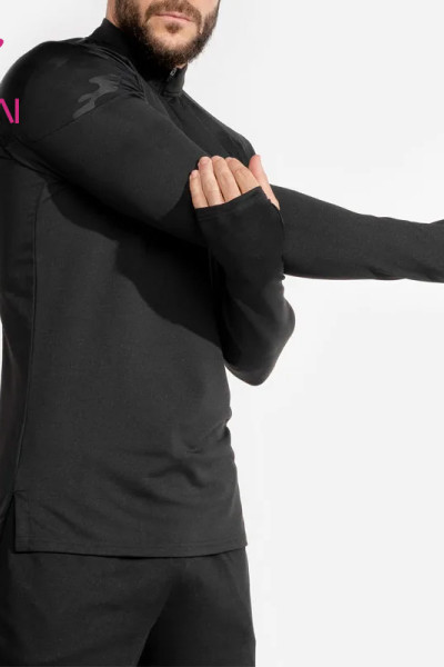 Low MOQ Custom Hot Sale Comfortable Mens Sports Sweatshirts Fitness Clothing Manufacturer