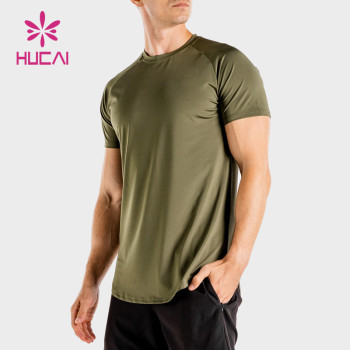 oem odm soft cotton unique design quick-drying dry fit t shirt gym clothes manufacturer