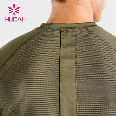 oem odm soft cotton unique design quick-drying dry fit t shirt gym clothes manufacturer