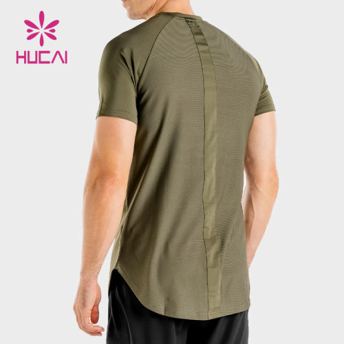 oem odm soft cotton unique design quick-drying dry fit t shirt gym clothes manufacturer