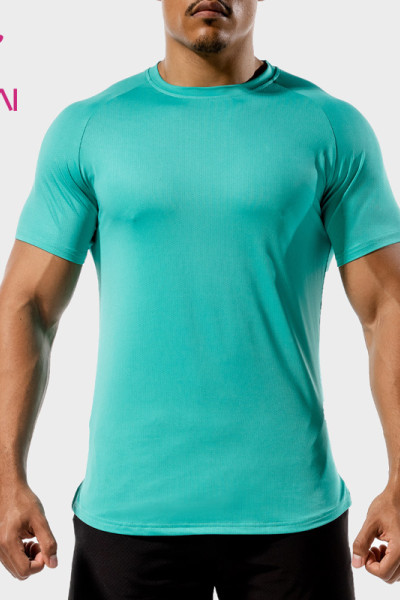 custom gym wear t shirt men dry fit sportswear supplier fitness clothing manufacturer