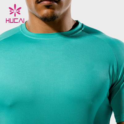 custom gym wear t shirt men dry fit sportswear supplier fitness clothing manufacturer