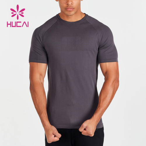 odm custom spandex running dry fit t shirt mens activewear long sleeves supplier