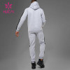 Custom Private Label Fashionable Outfits Hem Printed Tracksuit Men Sportswear Supplier