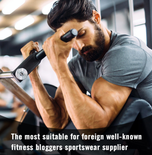 Which Chinese supplier is the most suitable for a famous foreign fitness blogger to develop a private brand of men's sportswear?