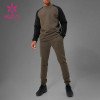 custom odm oem men jogging tracksuit long sleeve suit activewear suppliers