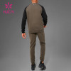custom odm oem men jogging tracksuit long sleeve suit activewear suppliers