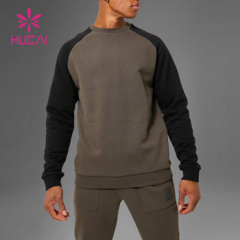 custom odm oem men jogging tracksuit long sleeve suit activewear suppliers