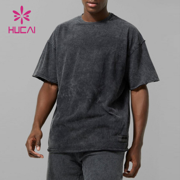 OEM Nylon Mens Loose T Shirts Shorts Sleeve yoga Wear Factory Custom Manufacture