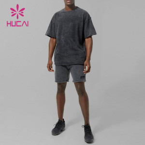 OEM Nylon Mens Loose T Shirts Shorts Sleeve yoga Wear Factory Custom Manufacture
