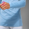 Custom Half Zipper Long Sleeve Mens Mesh Stitching T Shirts Fitness Apparel Supplier