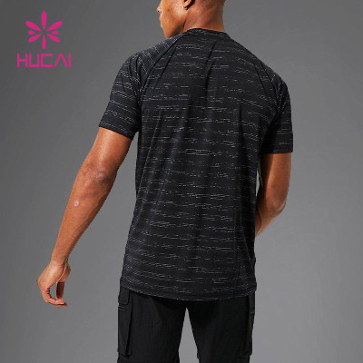 odm low MOQ stretch lightweight mens t shirt gym wear sports clothing factory