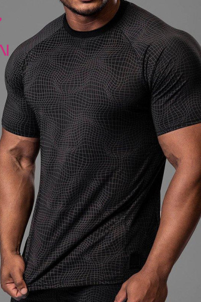 odm low MOQ stretch lightweight mens t shirt gym wear sports clothing factory