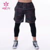 oem drawstring men inner custom gym shorts sports apparel factory manufactured