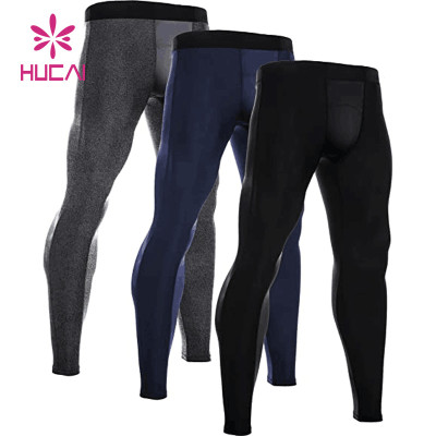 custom workout latest men cycling legging body building elastic skinny pants supplier
