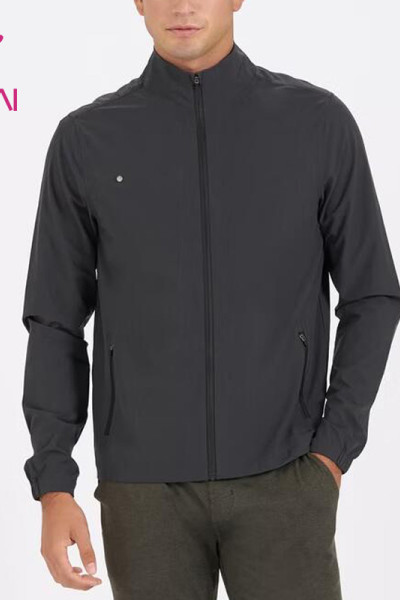 oem classical sports jacket for men zipper soft shell coat activewear suppliers